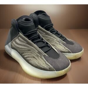 Adidas Yeezy Quantum Black Gray Ye NBA Basketball Shoes Mens Size 8 Fast Ship